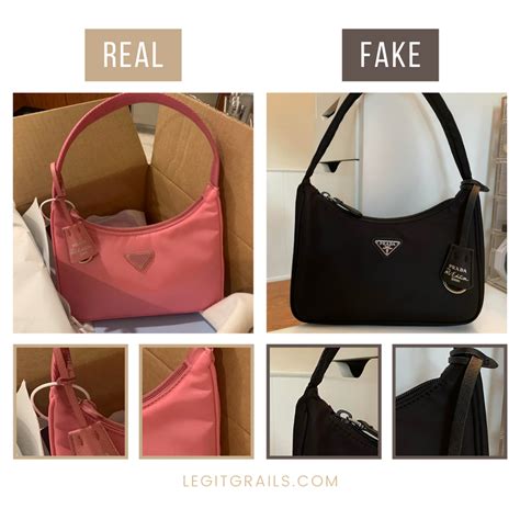 prada nylon bag original vs fake|prada dust bag authentic.